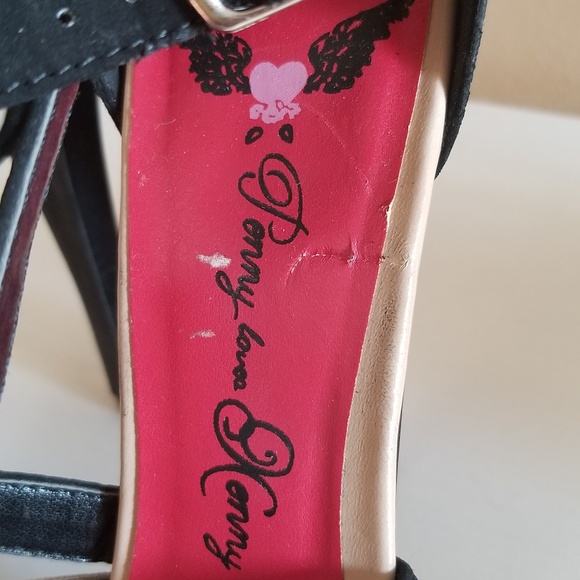 Brand New Beautiful black & cream heels - Picture 4 of 6